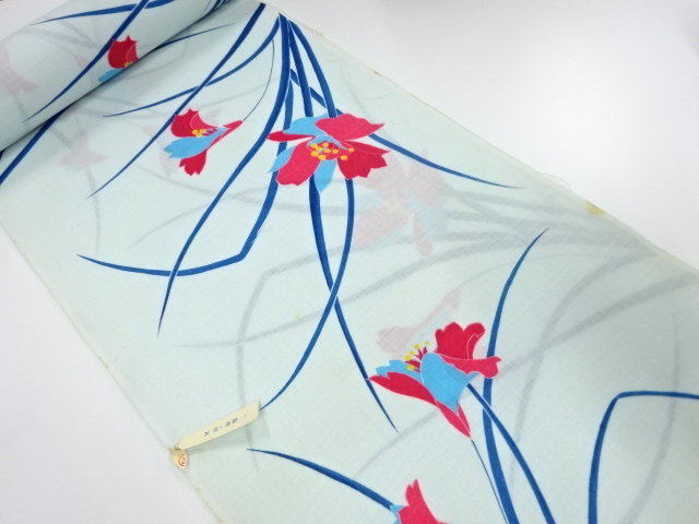 JAPANESE KIMONO / ANTIQUE BOLT FOR YUKATA / COTTON